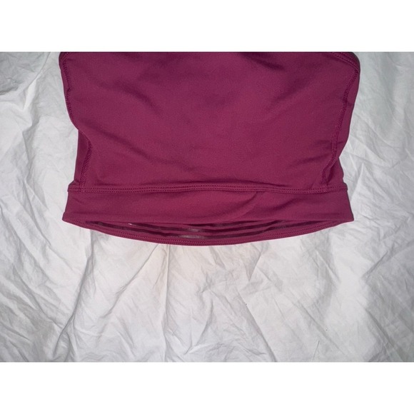 Free People movement in the saddle cami mulberry color crop top sports bra - Picture 4 of 9